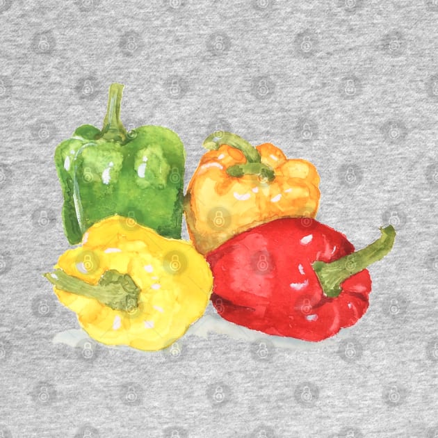 Bell Peppers by thejodylinn